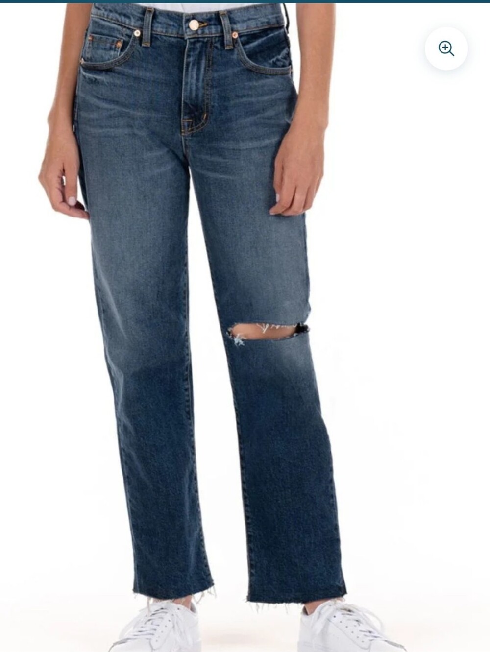 Modern American Highland Boyfriend Jean Marfa Dark Wash Denim Size 30